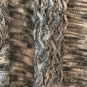 Sugarcloth Long Grey Knit Duster